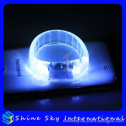Fashionable Promotional Silicone Led Flashing Bracelet